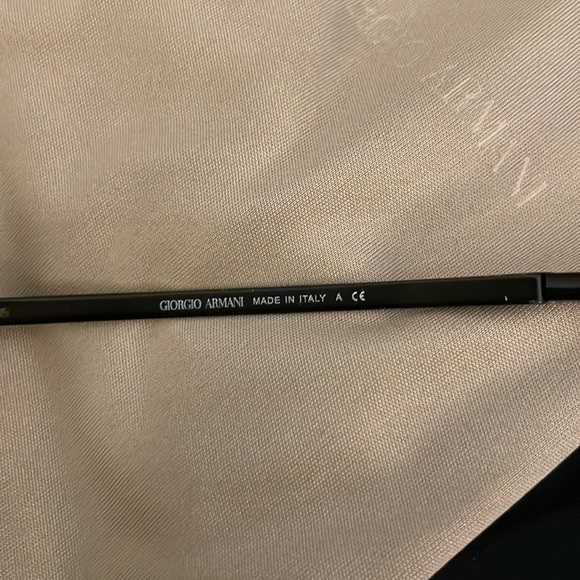 Giorgio Armani optic metal glasses - Picture 3 of 8